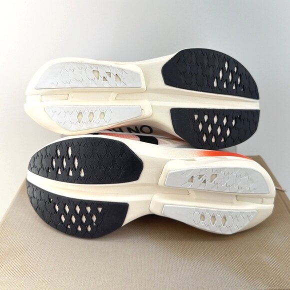 ON Cloud Cloudboom Strike Roadrunner White Orange Running Sneakers Men Size 6 main image 6